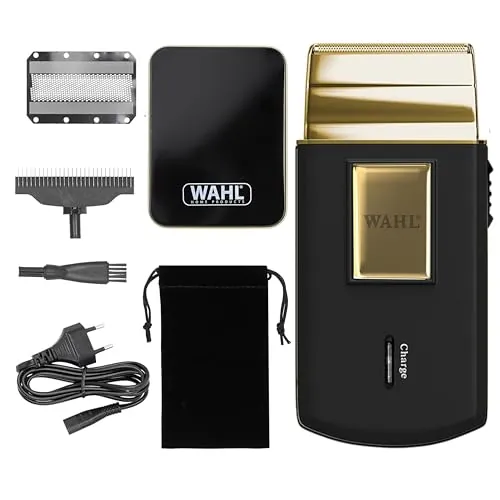 Wahl Gold Edition Travel Shaver Afeitadora de Láminas para Hombre
