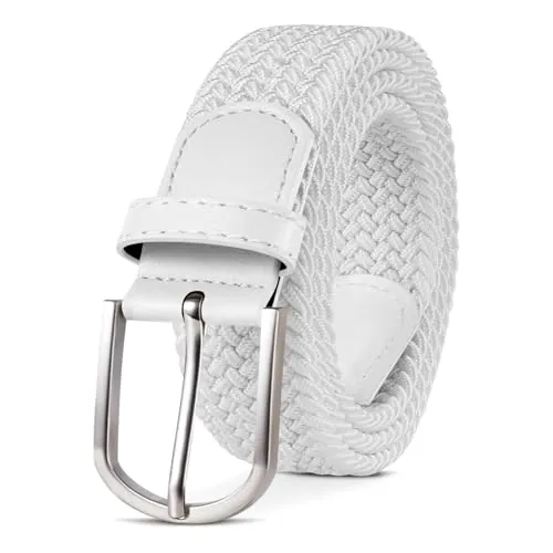 TANGCHAO Cinturón Elástico Trenzado Extensible, Cinturones Hombre y Mujer