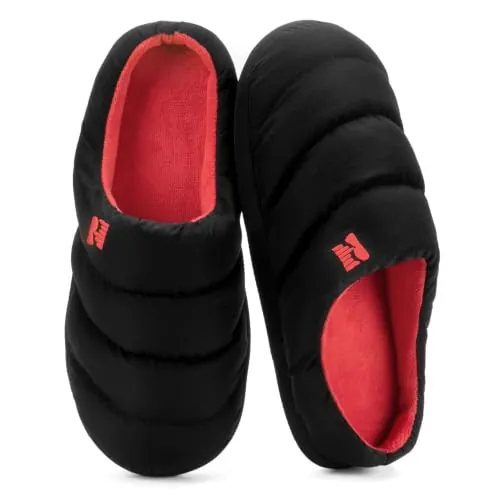 RockDove Zapatillas Camping Hombre, 44-45 EU, Negro Y Rojo
