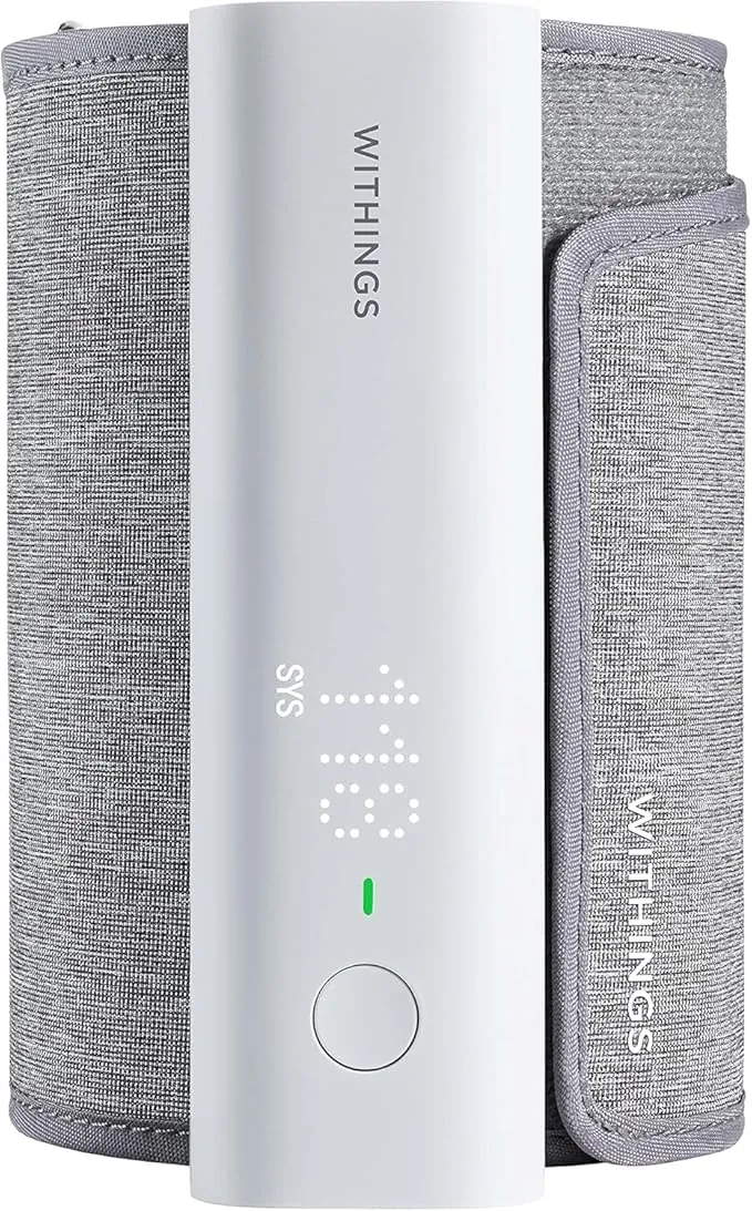 Withings BPM Connect, Tensiómetro de brazo digital, sincronización Bluetooth y Wifi, Tensiometro de brazo, Aparato para medir la tension arterial, blood pressure monitor