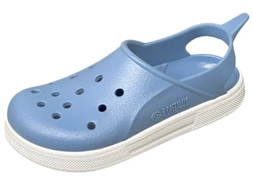 BOATILUS CLOGGY SANDALIAS PARA EL MAR, ZAPATILLAS PARA ANDAR, SANDALIAS DE PISCINA, CHANCLAS PARA NIÑOS CLOGGY CELESTE tg.26/27