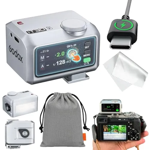 Flash Godox IT30Pro F para Fuji, IT30ProF IT30 Pro F TTL HSS 1/8000s Mini Flash Camera, Compatible con Fujifilm X100VI GFX100RF XS20 XS10 XT30 II XT5 XM5 GFX50S GFX50R X-T4 X-T3 X-E4