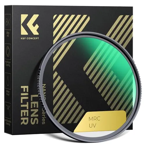 K&F CONCEPT Nano-Xcel 77MM Filtro UV Filtro de Protección