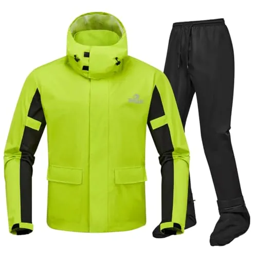IRON JIA'S traje impermeable de moto para hombre, 2 piezas, 15.000 mm