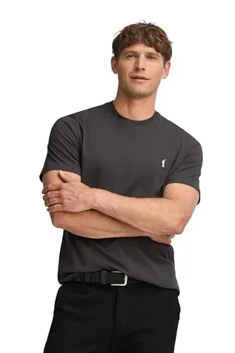 Polo Club Camiseta básica Asfalto de algodón con Logo Rigby Go para Hombre