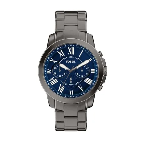 Fossil Reloj analógico de Cuarzo para Hombre con Correa de Acero Inoxidable FS6133