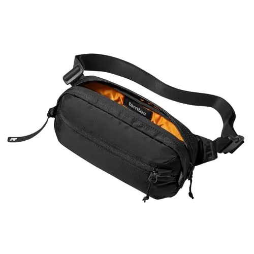 tomtoc Aviator-T33 Bolso Bandolera 1.5L para Hombre/Mujer - Pecho/Hombro Cruzado - Ligero y Resistente a Salpicaduras con Protección RFID - Ideal para Viaje, Trabajo o Uso Diario - Regalo Ideal