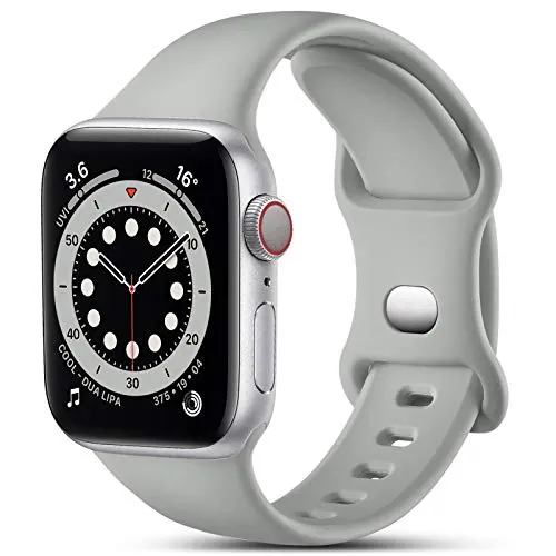 CeMiKa Silicona Correa Compatible con Apple Watch 38mm 40mm 41mm 42mm