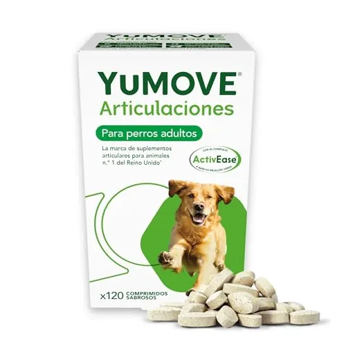 Yumove Condroprotector Perros 2-7 Años, 120 Comprimidos ActivEase Movilidad