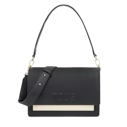 TOUS Bandolera Mediana Audree Saffiano Negra 2002358251
