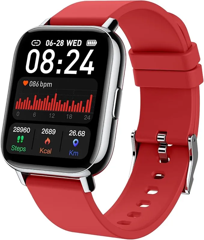 Reloj Inteligente Mujer Hombre, 1.69" Smartwatch