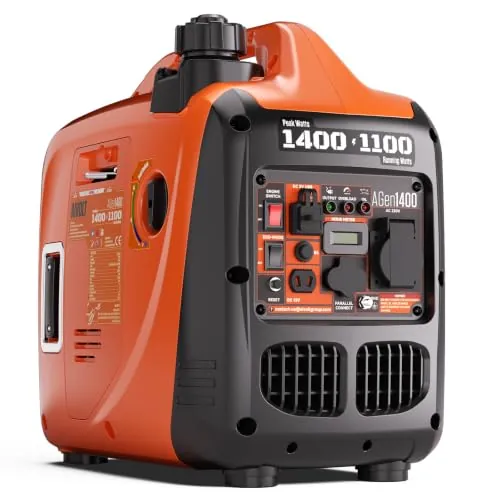 AIVOLT Generador Inverter Silencioso de Gasolina 1400W