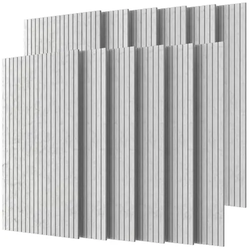 TONOR 12 PCS Paneles Acusticos Grande, 120x60x0,9cm Paneles Insonorizacion Pared, Aislante Acustico Autoadhesivo, Panel Decorativo Pared para Página Principal Sala de Uía Oficina, Gris Claro