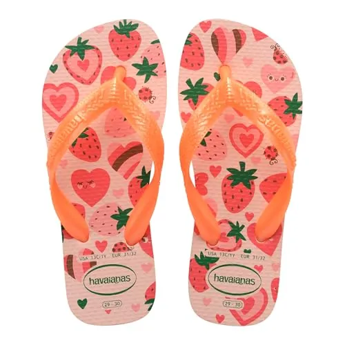 Havaianas Kids Flores FlipFlop Niñas Pink/Confeti 35 EU