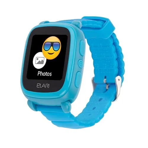 Elari KidPhone 2 Reloj Inteligente Azul TFT 3,66 cm (1.44") Móvil GPS (satélite) - Relojes Inteligentes (3,66 cm (1.44"), TFT, GPS (satélite), Móvil, Azul)