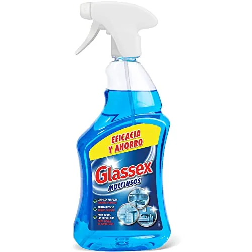 Glassex - Limpiador multiusos y cristales, formato pistola spray - 750 ml