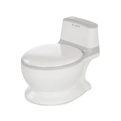 Jané First Potty Orinal Aprendizaje con Sonido de Descarga, Antideslizante, Cubeta Extraíble Antisalpicaduras, Fácil Limpieza