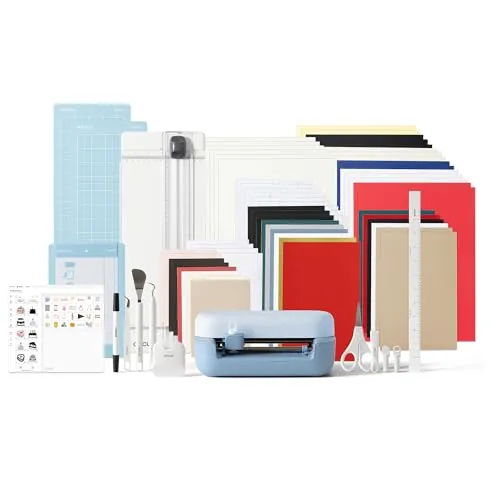 Cricut Joy™ 2 Deluxe Bundle + Contenido digital. Máquina de corte inteligente compacta, ideal para tarjetas personalizadas, pegatinas sencillas y etiquetas