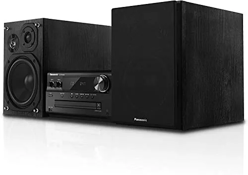 Panasonic SC-PMX94 Minicadena de música para Uso doméstico Negro 120 W - Microcadena (Minicadena de música para Uso doméstico, Bluetooth, Negro, Monótono, 120 W, De 3 vías, 10%)