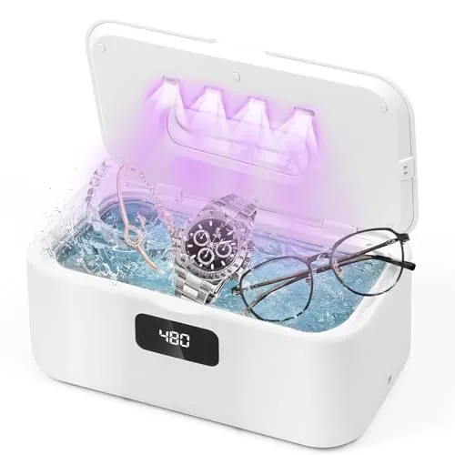 Limpiador Ultrasonidos Joyas Gafas Dental, 800ML