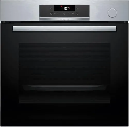 Bosch, Horno multifunción con vapor añadido, AirFry, Acero, HRG532ES3