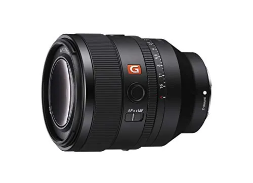 Sony FE - Lente G Master de 50 mm F1.2 GM de Marco Completo de Gran Apertura, Color Negro