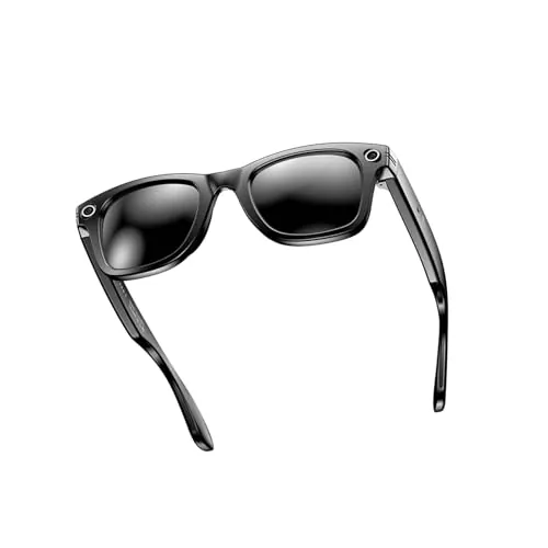 bergxperten Meacode - Gafas inteligentes con IA de 8 MP, sin WiFi, cambio de color, para hombres, con Bluetooth, traducción, asistente de voz, música de oído abierto y llamadas