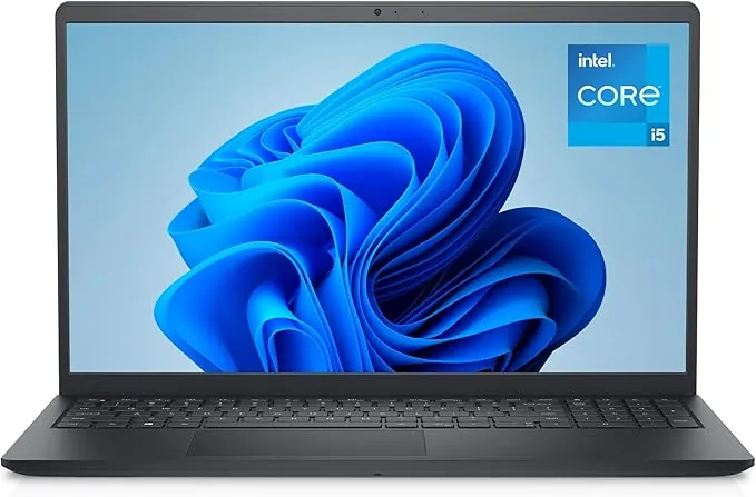 DELL 15 Ordenador Portátil DC15250, 15,6" FHD 120Hz Antirreflejos, Intel Core i5-1334U, 16GB RAM, 512GB SSD, Intel UHD, Windows 11 Home, Teclado QWERTY Español, Negro (Adaptador Vendido por separad