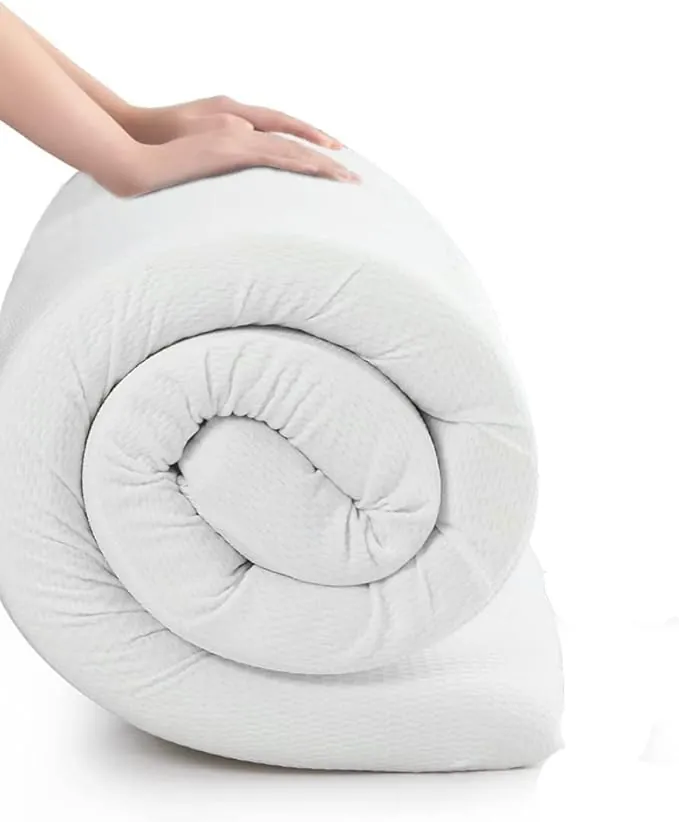 MICAMAMELLAMA Colchon Ergonomico Reversible | 90 x 190 x 20 cm | Colchon espumacion Alta Densidad | Confort y Adaptabilidad | Tejido Aloe Vera Antibacterial | Topper
