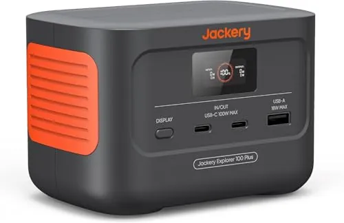 Jackery Explorer 100 Plus Estación de Energía Portátil 99Wh/31000mAh