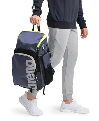 arena Spiky III 35 Mochila Deportiva, Mochila para Piscina, Gimnasio, Playa y Ocio, Bolsa de Viaje en Tejido Hidrófugo con Hombros Acolchados, Mochila Escolar, 35 Litros