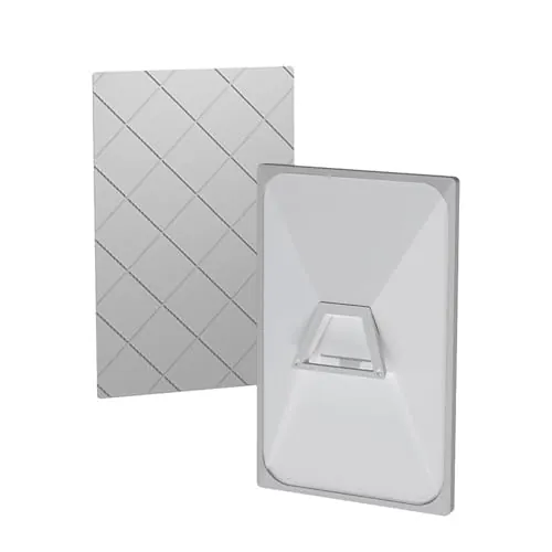 Plyisty Funda Protectora de Silicona para Plato Estándar Gen 3, Funda Impermeable para Antena Satelital para Granizo y Lluvia, Diseño Hexagonal a Prueba de Golpes, sin Bloqueo de Señal (Gray)