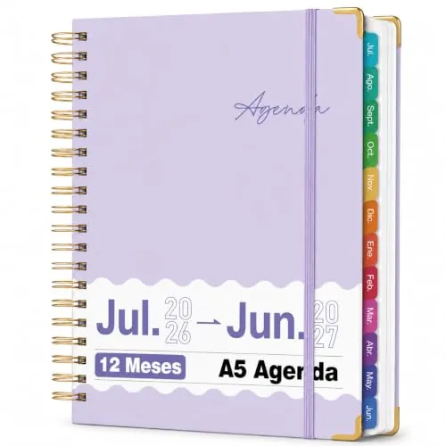 Agenda 2026/2027 Semanal y Diaria (Julio 2026 - Junio 2027)
