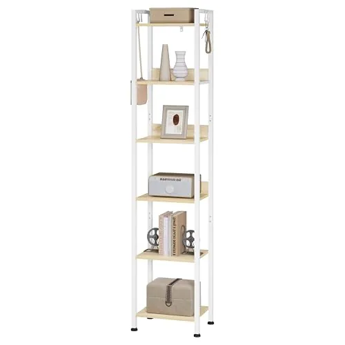 WOLTU Escalera Estantería de Almacenaje, Librería