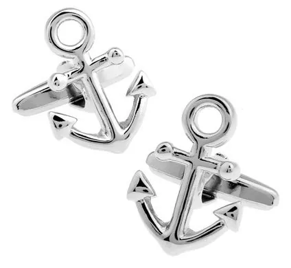 Gemelolandia | Gemelos Marineros Ancla de barco Gemelos Originales Para Camisas | Para Hombres y Niños | Regalos Para Bodas, Comuniones, Bautizos y Otros Eventos
