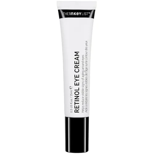 Retinol Eye Cream de The INKEY List para reducir las arrugas y las líneas de expresión, 15 ml