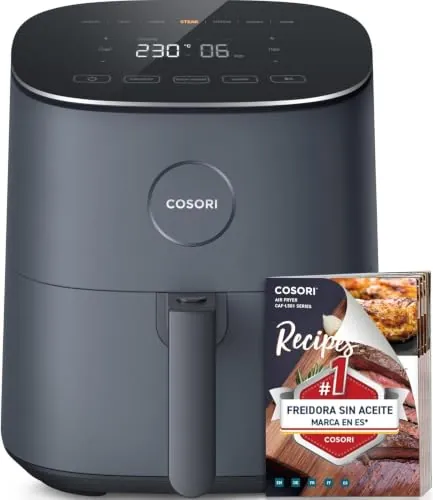 Cosori Freidora de Aire Duradera de 4,7 L, 9 Modos, Máx 230 °C, Silenciosa