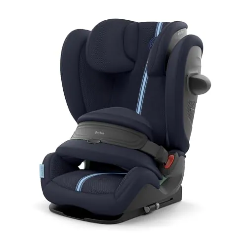 Cybex Gold Silla de coche Pallas G i-Size, 76-150 cm, De 15 Meses a 12 Años, Aprox. 9 a 50 kg, Plus, Pallas G2, Azul (Navy Blue)