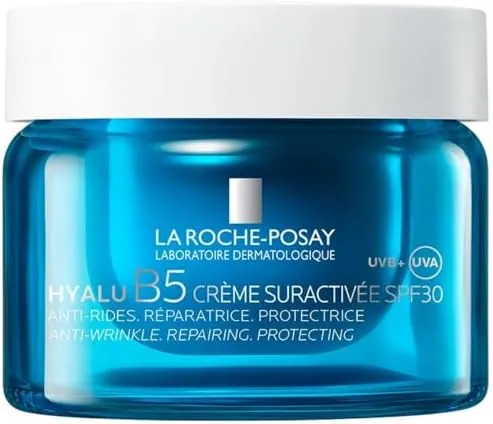 La Roche-Posay Hyalu B5 Suractivated, Crema Antiedad Reafirmante, Acción Alisadora y Rellenadora, Reduce Arrugas y Líneas de Expresión, 3 Tipos de Ácido Hialurónico, Vitamina B5 y Ectoína, 50 ml.