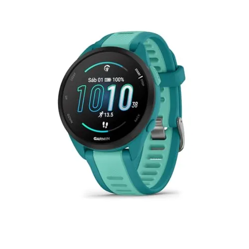Garmin Forerunner 165 Music, Reloj Inteligente para Correr con GPS, Azul
