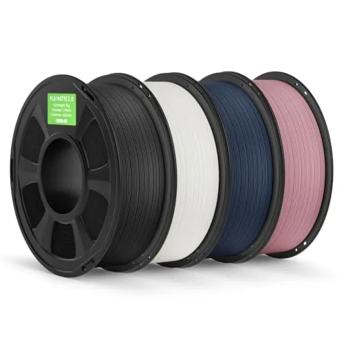 DEEPLEE PLA Mate 2.0 1.75 mm, 4 colores, pack 4 × 1 kg