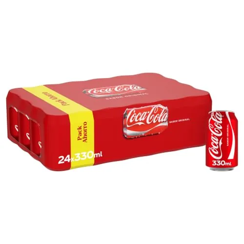 Coca-Cola Sabor Original Refresco de Cola Pack 24 x 330 ml