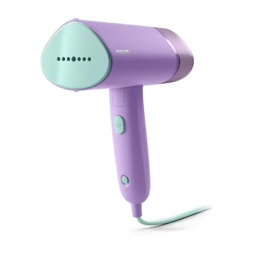 Philips 3000 Vaporizador de Mano Vertical, 1000 W, 20g/min, Morado