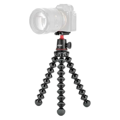 Joby GorillaPod Kit 3K - Trípode Flexible Ligero con Rótula para Cámaras DSLR y CSC/Sin Espejo, Made in Italy, JB91507-BWW, Peso hasta 3 kg