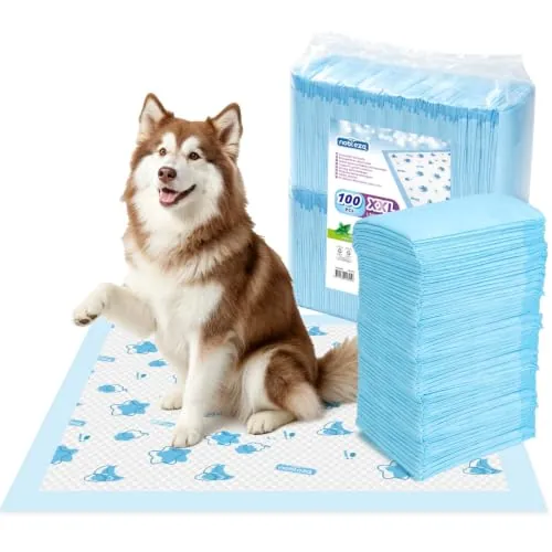 Nobleza Empapadores Perros Pañales 100pcs Desechables para Perros, 90*90cm