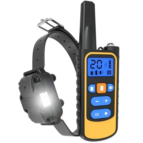 Meloive Collar de Adiestramiento para Perros Recargable