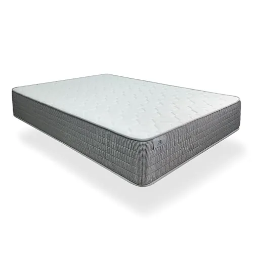 FUSIONHOME - Colchón Viscoelástico 105x190 - Altura 30 cm Platinium - Máximo Confort y Soporte - Viscoelástica Premium de Alta Densidad - Doble Capa Invierno/Verano - Firmeza Media - Transpirable
