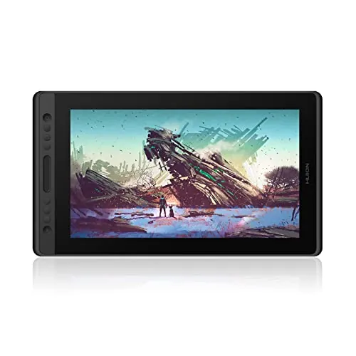 HUION Kamvas Pro 16 Tableta Gráfica con Pantalla,1 Barra Táctil y 6 Botones