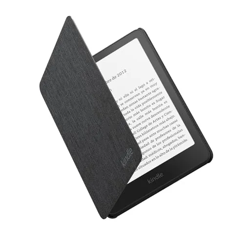 Funda Amazon Kindle Paperwhite y Amazon Kindle Colorsoft | Funda protectora ligera, plegable y resistente al agua | Tela