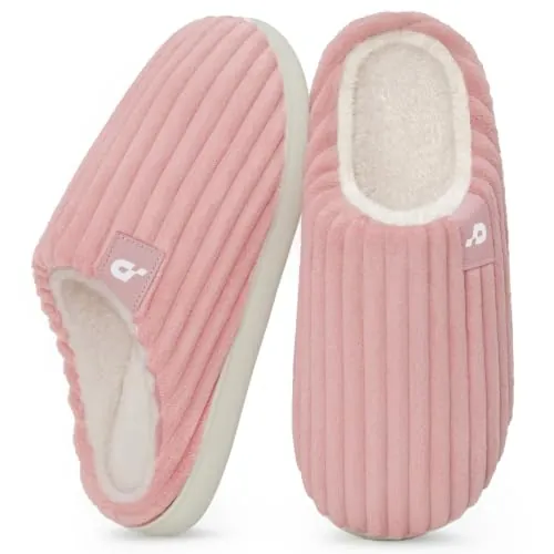Coswind Zapatillas de Casa Mujer Hombre Invierno Memory Foam Pana Pantuflas